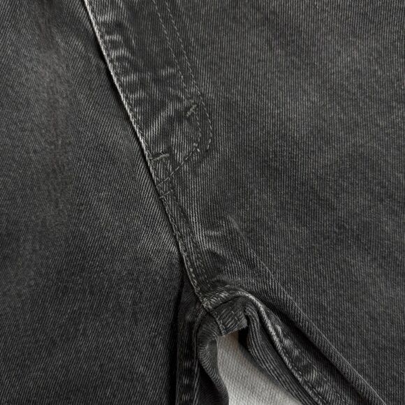 Levi's 505 Straight Leg Faded Black Denim Red Tab Jeans Fit 36 x 31 - Picture 4 of 8